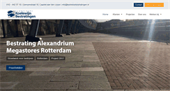 Desktop Screenshot of koelewijnbestratingen.nl